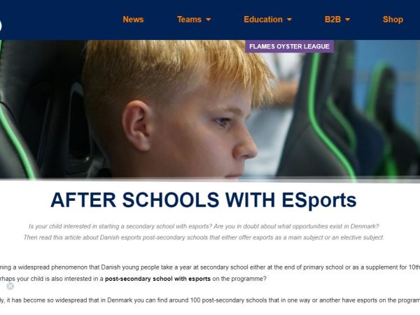 Copenhagen Flames-Esports Post-Secondary School